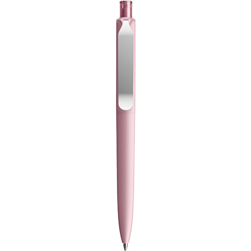 Prodir DS8 PSR Push Kugelschreiber , Prodir, rosé/silber, Kunststoff/Metall, 14,10cm x 1,50cm (Länge x Breite), Bild 1