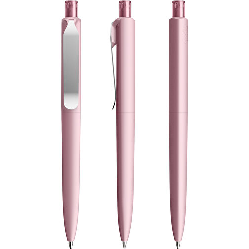 Prodir DS8 PSR Push Kugelschreiber , Prodir, rosé/silber, Kunststoff/Metall, 14,10cm x 1,50cm (Länge x Breite), Bild 6