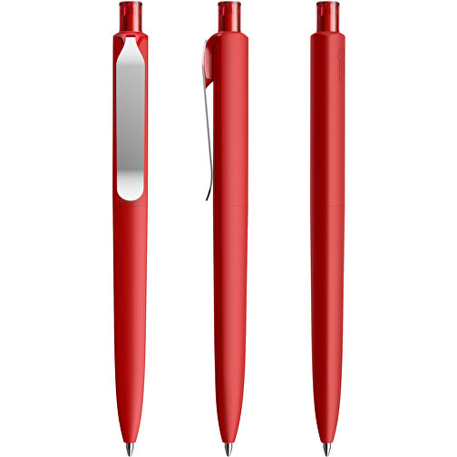 Prodir DS8 PSR Push Kugelschreiber , Prodir, dunkelrot/silber, Kunststoff/Metall, 14,10cm x 1,50cm (Länge x Breite), Bild 6