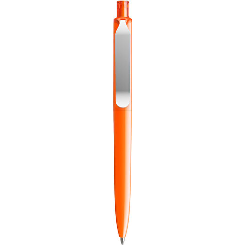 Prodir DS8 PSP Push Kugelschreiber , Prodir, orange/silber, Kunststoff/Metall, 14,10cm x 1,50cm (Länge x Breite), Bild 1