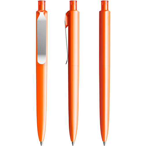 Prodir DS8 PSP Push Kugelschreiber , Prodir, orange/silber, Kunststoff/Metall, 14,10cm x 1,50cm (Länge x Breite), Bild 6