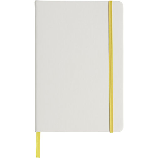 Spectrum notatbok i A5-format, hvit med farget bånd, Bilde 1