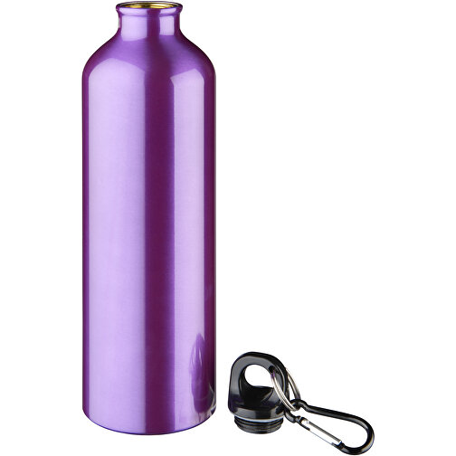 Oregon 770 Ml Aluminium Trinkflasche Mit Karabinerhaken , lila, Aluminium, 25,00cm (Höhe), Bild 2