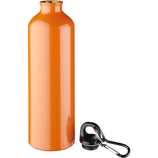 Oregon 770 Ml Aluminium Trinkflasche Mit Karabinerhaken , orange, Aluminium, 25,00cm (Höhe), Bild 2