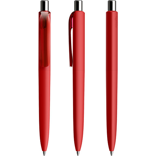 Prodir DS8 PRR Push Kugelschreiber , Prodir, dunkelrot/silber poliert, Kunststoff/Metall, 14,10cm x 1,50cm (Länge x Breite), Bild 6