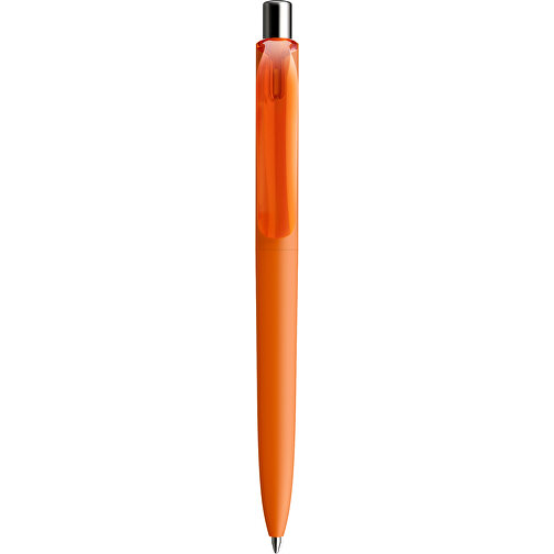 Prodir DS8 PRR Push Kugelschreiber , Prodir, orange/silber poliert, Kunststoff/Metall, 14,10cm x 1,50cm (Länge x Breite), Bild 1