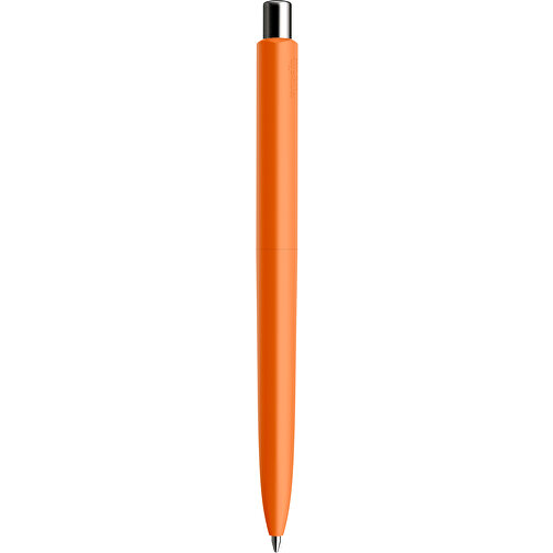 Prodir DS8 PRR Push Kugelschreiber , Prodir, orange/silber poliert, Kunststoff/Metall, 14,10cm x 1,50cm (Länge x Breite), Bild 3
