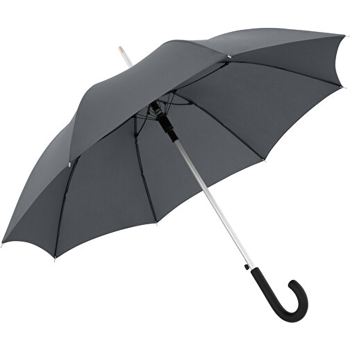Doppler Regenschirm Alu Lang AC , doppler, grau, Polyester, 89,00cm (Länge), Bild 1