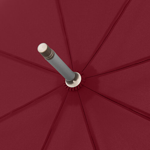 Doppler Regenschirm Alu Golf AC , doppler, weinrot, Polyester, 94,00cm (Länge), Bild 3