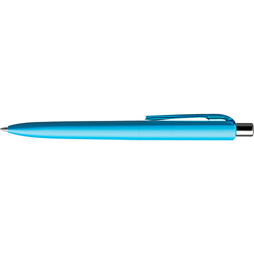 Prodir DS8 PMM Push Kugelschreiber , Prodir, cyanblau/silber poliert, Kunststoff/Metall, 14,10cm x 1,50cm (Länge x Breite), Bild 5