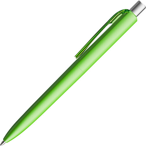 Prodir DS8 PMM Push Kugelschreiber , Prodir, grün/silber satiniert, Kunststoff/Metall, 14,10cm x 1,50cm (Länge x Breite), Bild 4