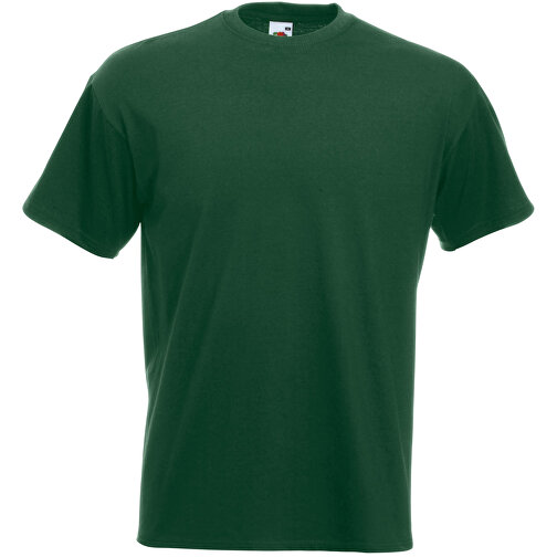 SUPER Premium T-Shirt , Fruit of the Loom, flaschengrün, 100 % Baumwolle, S, , Bild 1