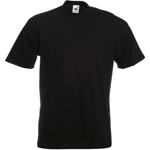 SUPER Premium T-Shirt , Fruit of the Loom, schwarz, 100 % Baumwolle, XL, , Bild 1