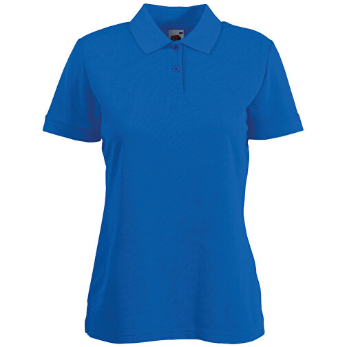 Lady-Fit 65/35 Polo , Fruit of the Loom, royal, 35 % Baumwolle / 65 % Polyester, 2XL, , Bild 1