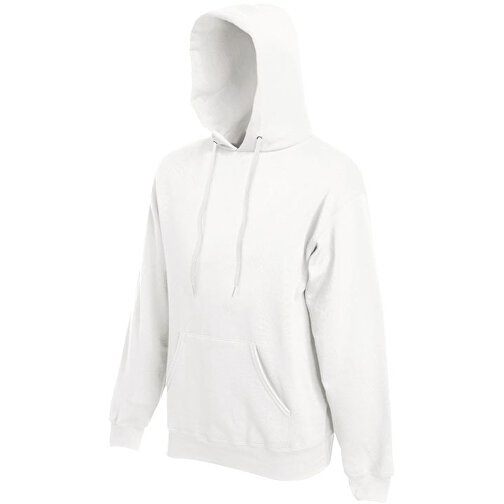 Hooded Sweat , Fruit of the Loom, weiss, 80 % Baumwolle / 20 % Polyester, S, , Bild 1