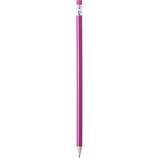 Bleistift MELART , fuchsie, Holz, 18,60cm (Breite), Bild 1