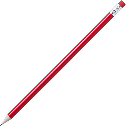 Bleistift MELART , rot, Holz, 18,60cm (Breite), Bild 2