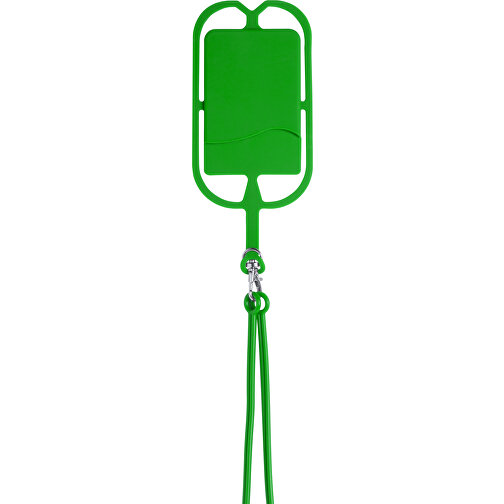 Schlüsselband VELTUX , grün, Silikon, 7,00cm x 58,00cm (Länge x Breite), Bild 1