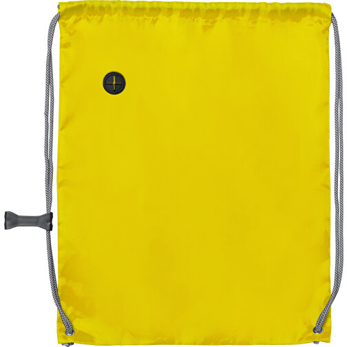 Rucksack TELNER , gelb, Polyester 190T, 34,00cm x 42,00cm (Länge x Breite), Bild 1