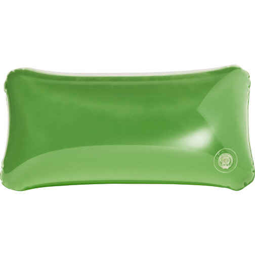 Kissen BLISIT , grün, PVC, 30,00cm x 15,50cm x 12,00cm (Länge x Höhe x Breite), Bild 1