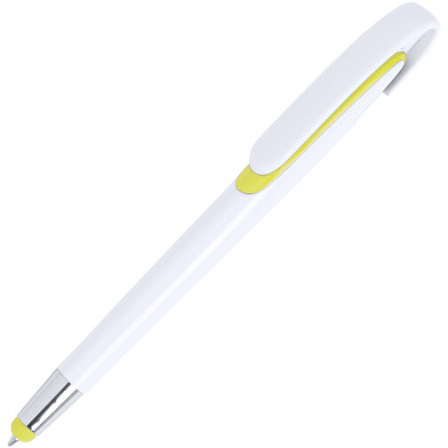 Kugelschreiber Pointer ZALEM , gelb, 14,70cm (Breite), Bild 2