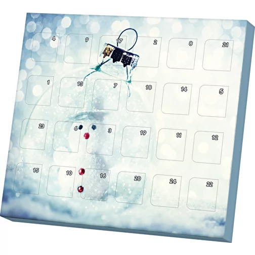 Calendrier de l\'Avent XS avec boules croustillantes au chocolat au lait Brandt, Image 1