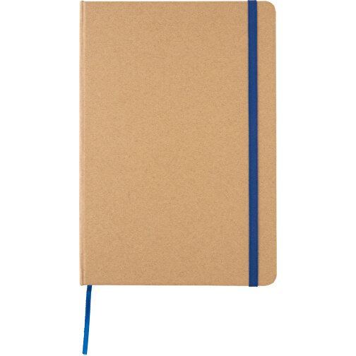 Kraft A5 Notizbuch, Blau , blau, Papier, 21,00cm x 1,10cm (Länge x Höhe), Bild 4