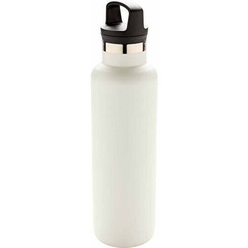 Auslaufsichere Vakuumflasche, Off White , off white, Edelstahl, 27,50cm (Höhe), Bild 2