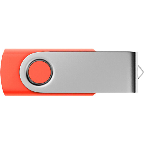 USB-Stick SWING 2.0 8 GB , Promo Effects MB , rot MB , 8 GB , Kunststoff, Metall MB , 3 - 10 MB/s MB , 5,80cm x 1,09cm x 1,90cm (Länge x Höhe x Breite), Bild 2