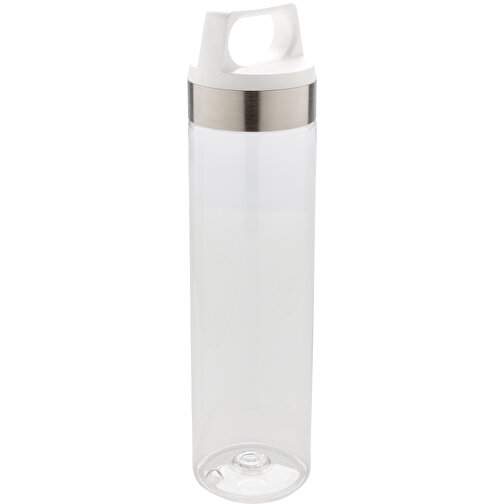 Auslaufsichere Tritan Flasche, Weiß , weiß, Tritan, 25,70cm (Höhe), Bild 1