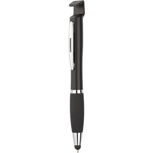 Kugelschreiber Moho , Promo Effects, schwarz, Kunststoff, 13,90cm (Länge), Bild 2