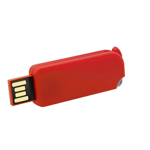 USB-Stick Pop-Up 4 GB , Promo Effects MB , rot MB , 4 GB , ABS MB , 3 - 10 MB/s MB , 4,90cm x 0,70cm x 1,80cm (Länge x Höhe x Breite), Bild 2