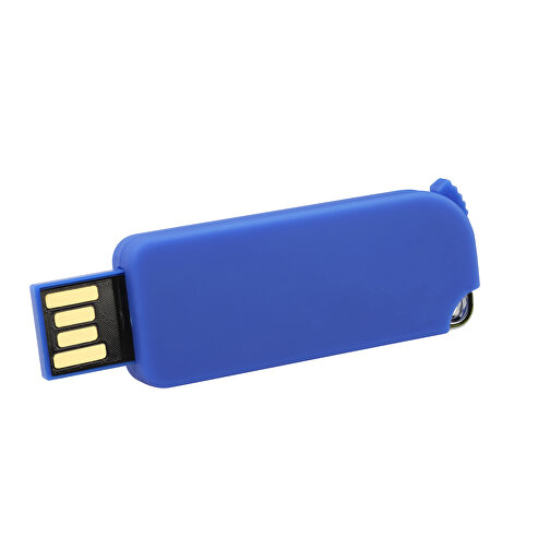 USB-Stick Pop-Up 8 GB , Promo Effects MB , blau MB , 8 GB , ABS MB , 3 - 10 MB/s MB , 4,90cm x 0,70cm x 1,80cm (Länge x Höhe x Breite), Bild 2