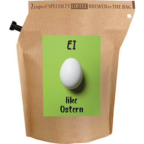 Oster-Kaffee - Ei Like Ostern , Gemischt, 18,00cm x 0,50cm x 18,80cm (Länge x Höhe x Breite), Bild 2