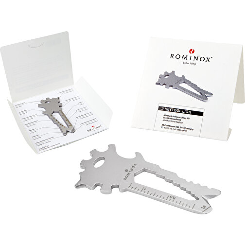 Set de cadeaux / articles cadeaux : ROMINOX® Key Tool Lion (22 functions) emballage à motif Outils, Image 2