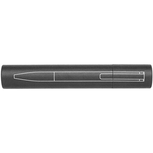 Kugelschreiber ONYX K-VIII Mit Geschenkverpackung , Promo Effects, schwarz, Metall gummiert, 14,00cm (Länge), Bild 4