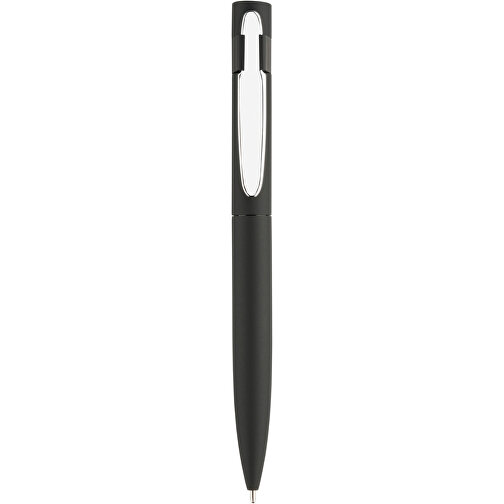 Kugelschreiber ONYX K-II Mit Geschenkverpackung , Promo Effects, schwarz, Metall gummiert, 13,80cm (Länge), Bild 2