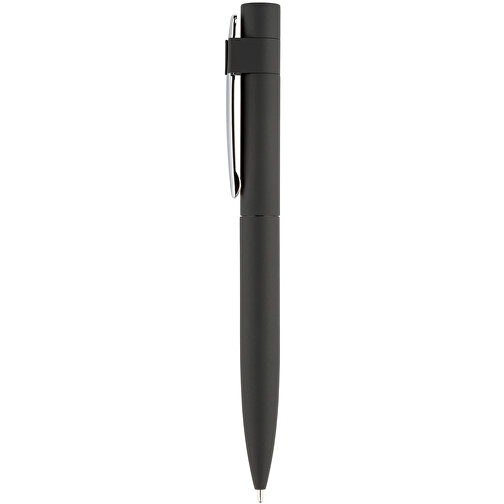 Kugelschreiber ONYX K-II Mit Geschenkverpackung , Promo Effects, schwarz, Metall gummiert, 13,80cm (Länge), Bild 3
