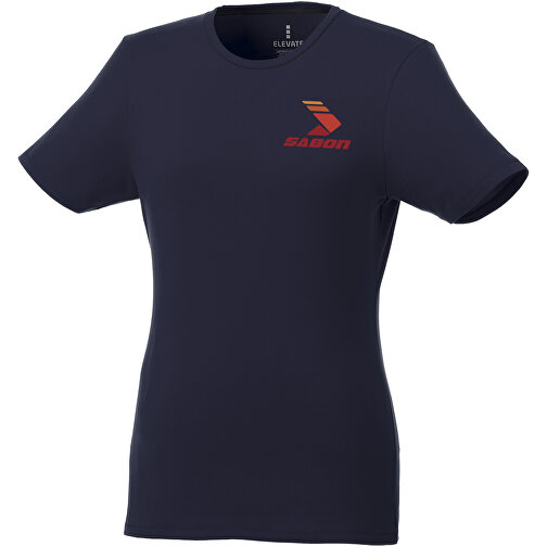 Balfour T-Shirt Für Damen , Green Concept, navy, Single jersey Strick 95% Bio Baumwolle, 5% Elastan, 200 g/m2, XL, , Bild 4