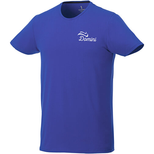 Balfour T-Shirt Für Herren , Green Concept, blau, Single jersey Strick 95% Bio Baumwolle, 5% Elastan, 200 g/m2, XS, , Bild 4
