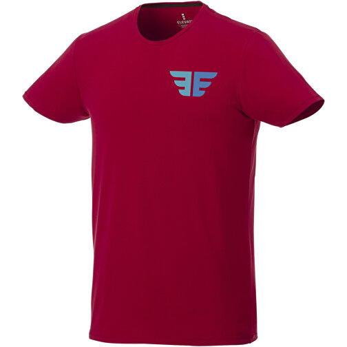 Balfour T-Shirt Für Herren , Green Concept, rot, Single jersey Strick 95% Bio Baumwolle, 5% Elastan, 200 g/m2, L, , Bild 4