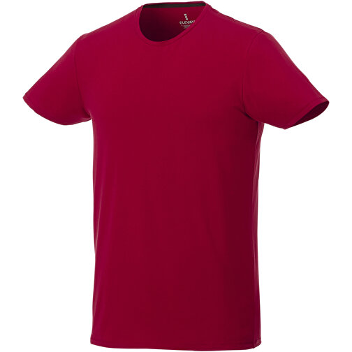 Balfour T-Shirt Für Herren , Green Concept, rot, Single jersey Strick 95% Bio Baumwolle, 5% Elastan, 200 g/m2, S, , Bild 1