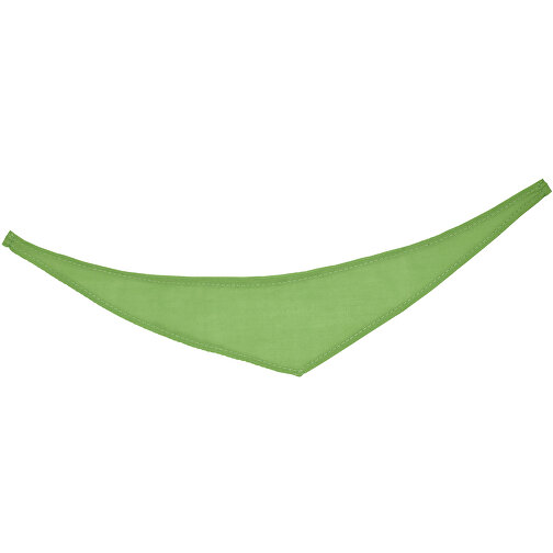Dreiecktuch , hellgrün, 100% Polyester, 37,00cm x 0,20cm x 9,00cm (Länge x Höhe x Breite), Bild 1