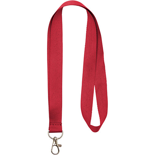 Impey Lanyard Mit Praktischem Haken , rot, Polyester, 2,00cm x 49,00cm x 0,20cm (Länge x Höhe x Breite), Bild 2