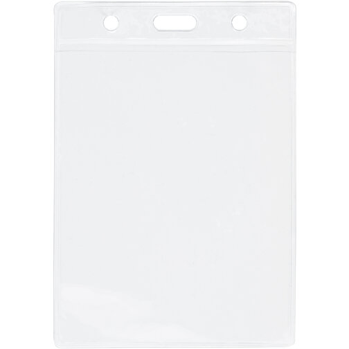 Lorenzo Ausweishalter , transparent klar, PVC, 8,50cm x 12,00cm x 0,10cm (Länge x Höhe x Breite), Bild 2