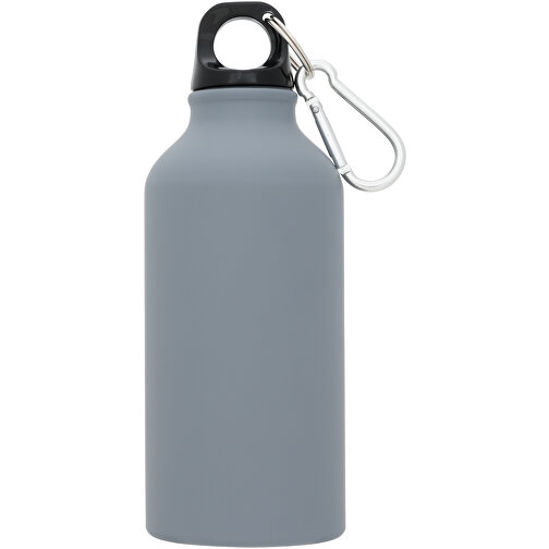 Oregon Matte 400 Ml Trinkflasche Mit Karabiner , grau, Aluminium, 17,50cm (Höhe), Bild 4