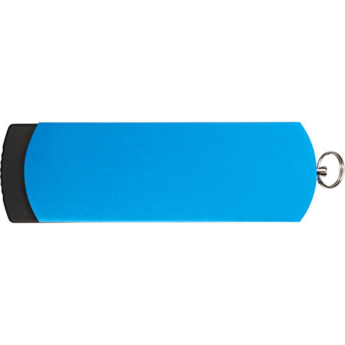 USB-Stick COVER 2GB , Promo Effects MB , blau MB , 2 GB , Kunststoff/Aluminium MB , 3 - 10 MB/s MB , 5,40cm x 0,85cm x 1,70cm (Länge x Höhe x Breite), Bild 4
