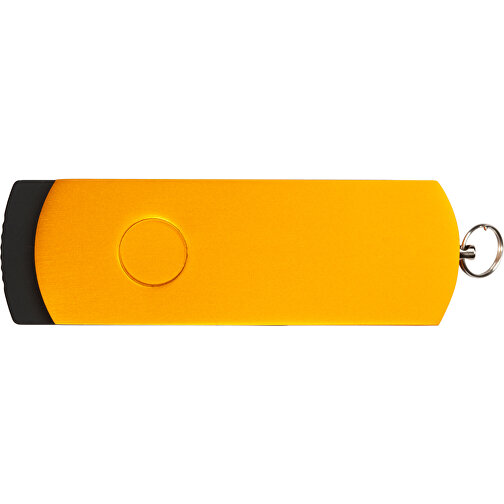USB-Stick COVER 1GB , Promo Effects MB , gold MB , 1 GB , Kunststoff/Aluminium MB , 3 - 10 MB/s MB , 5,40cm x 0,85cm x 1,70cm (Länge x Höhe x Breite), Bild 5
