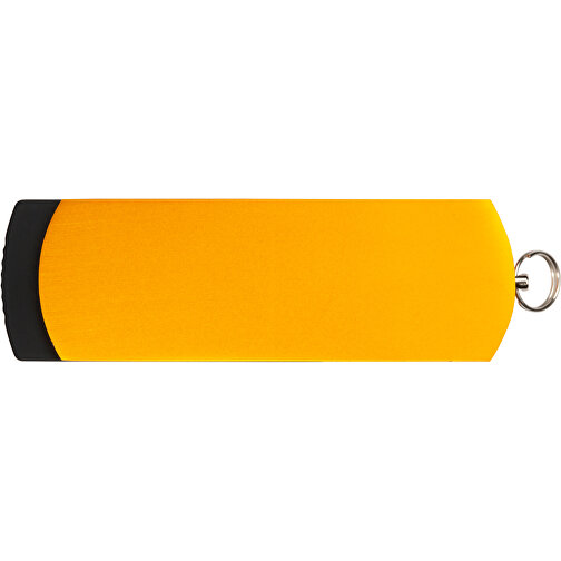 USB-Stick COVER 4GB , Promo Effects MB , gold MB , 4 GB , Kunststoff/Aluminium MB , 3 - 10 MB/s MB , 5,40cm x 0,85cm x 1,70cm (Länge x Höhe x Breite), Bild 4