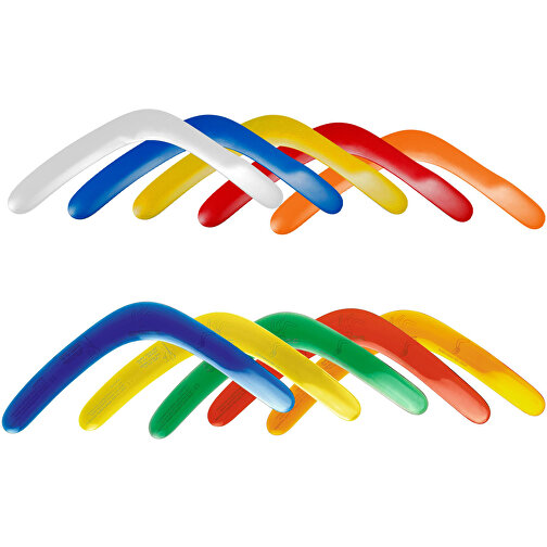 Bumerang 'Maxi' , weiss, Kunststoff, 41,00cm x 0,60cm x 4,30cm (Länge x Höhe x Breite), Bild 2